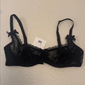 Beloved Plunge Lace Underwire Bra